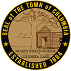 Seal of the town of Columbia, Connecticut. Established 1804. Seal of the town of Columbia, Connecticut. Established 1804.